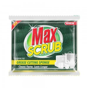 MAX SCRUB SP WITH SPONGE SINGLE M