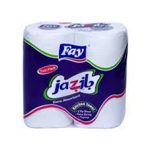 FAY TISSUE PAPER TOWELS TWIN PACK