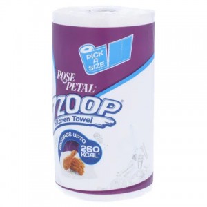 ROSE PETAL KITCHEN TOWEL ROLL SINGLE