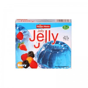 HAPPY HOME JELLY CRYSTALS BERRY 55GM