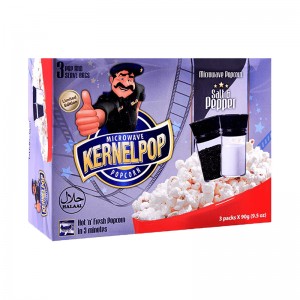 KERNEL POP POPCORN SALT & PEPPER 3 IN 1