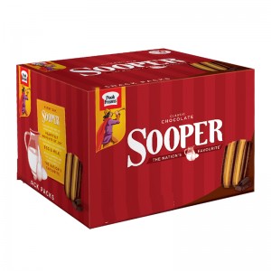 PEEK FREANS BISCUIT SOOPER CHOCOLATE TICKY PACKS 24S NEW
