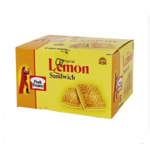 PEEK FREANS BISCUIT LEMON SANDWICH SNACK PACK 16'S