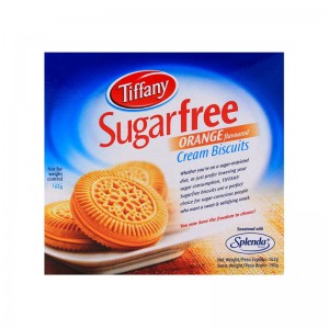 TIFFANY SUGARFREE ORANGE CREAM BISCUITS 162GM