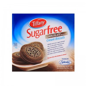 TIFFANY SUGARFREE CHOCOLATE CREAM BISCUITS 162GM