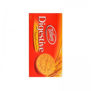 TIFFANY DIGESTIVE NATURAL BISCUITS 250GM