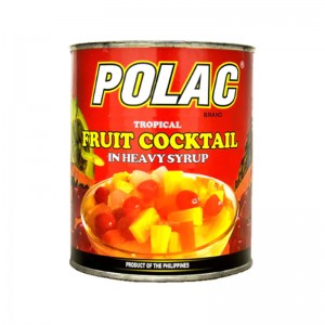 POLAC FRUIT COCKTAIL IN HEAVY SYRUP 836GM