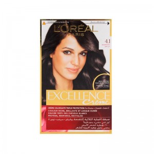 LOREAL  EXCELLENCE HAIR COLOR NO 4.1
