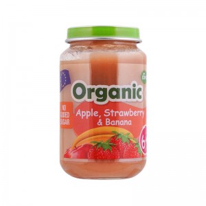 DEVA BABY FOOD ORGANIC APPLE STRA&BANANA 200GM