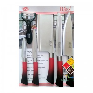 MUS.C KNIFE BASS 6PCS SET