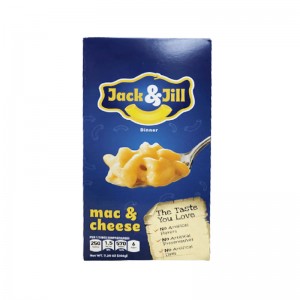 JACK & JILL MAC AND CHEESE MACRONI 206GM