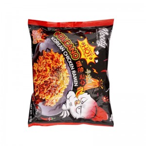 NOODY NOODLES HOT & SPICY VALCANO BLACK 123GM