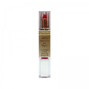 LOVE 2IN1 COLOR LIPSTICK & LIPGLOSS BROWN