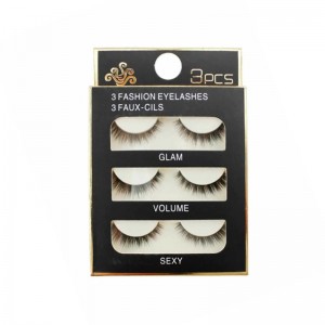 3 FASHION EYELASHES 02 SET
