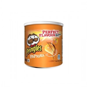 PRINGLES POTATO CHIPS PAPRIKA 40G