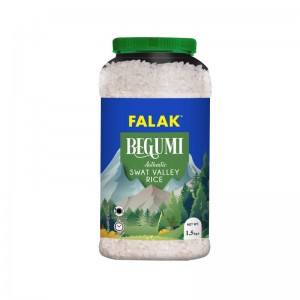 FALAK BEGUMI SAWATI RICE 1.5KG JAR
