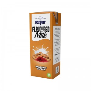 NURPUR FLV MILK BADAM ZAFRAN 180ML