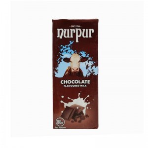 NURPUR FLV MILK CHOCOLATE 180ML