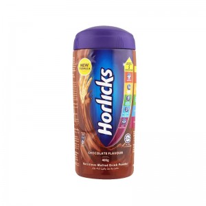 HORLICKS CHOCOLATE JAR 400GM