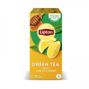 LIPTON TEA BAG CLEAR GREEN TEA 25S LEMON