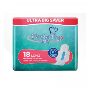 BUTTERFLY ULTRA THIN LONG 18S