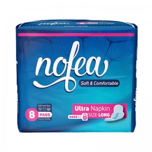 NOFEA NAPKIN ULTRA THIN LONG 8S