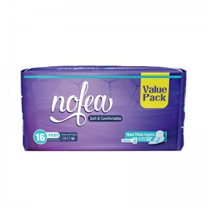 NOFEA NAPKIN MAXI THICK EXTRA LONG 16S
