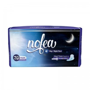 NOFEA NAPKIN DAY/NIGHT  MAXI THICK (L14 + XL6) 20S