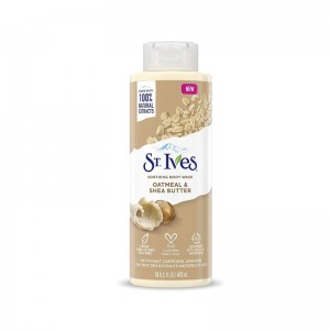 STIVES OATMEL & SHEA BUTTER B/WASH 450ML