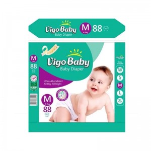 VIGO BABY DIAPER MIDI 88PCS