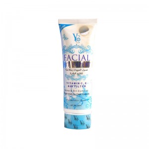 YC FACE WASH OIL CONTROL FACIAL FIT EXPERT BLUE 100ML