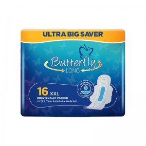 BUTTERFLY ULTRA THIN LONG  XXL 16S