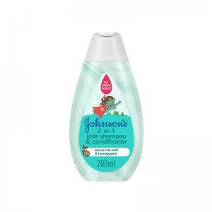 JOHNSONS BABY SHAMPOO 2 IN 1 200ML