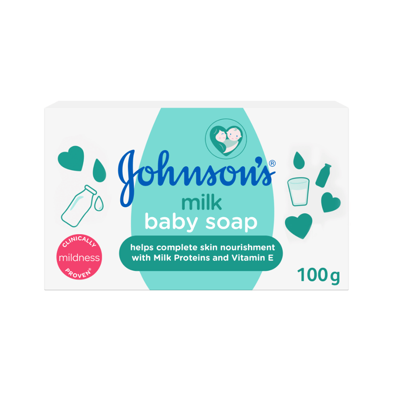JOHNSON`S BABY MILK SOAP 100G