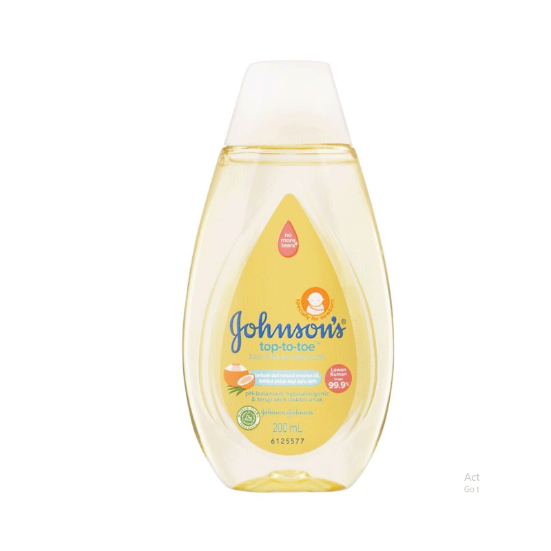 JOHNSON`S BABY TOP TO TOE BODY WASH 200ML