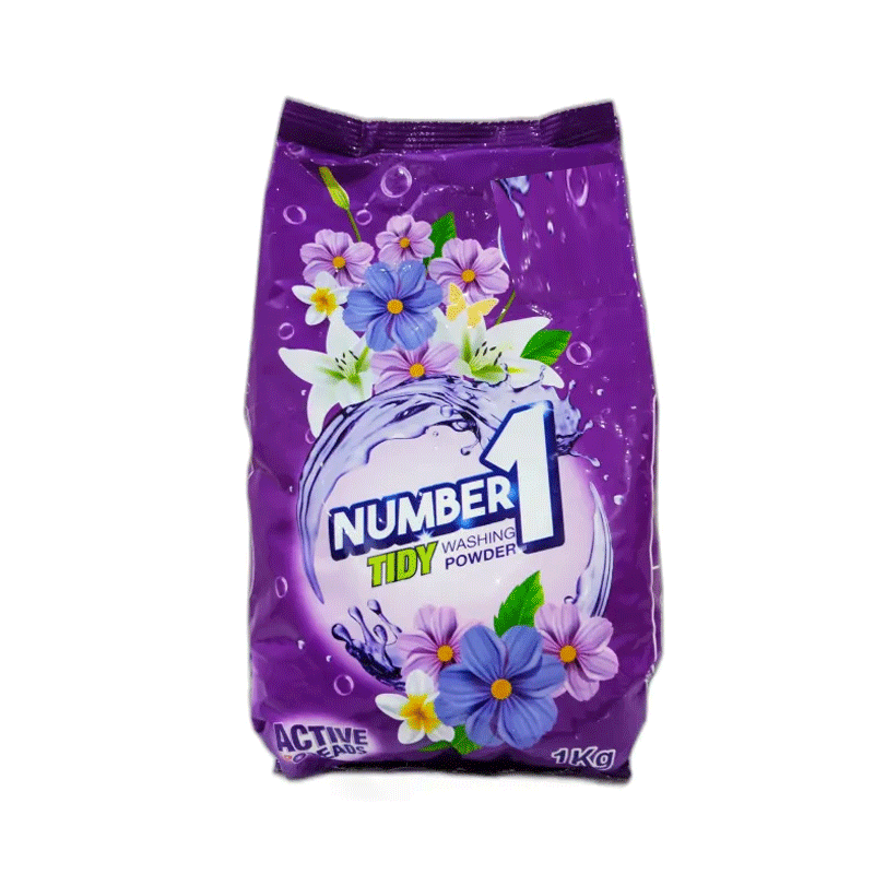 NUMBER 1 TIDY DETERGENT POWDER 450GM