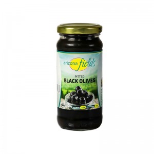 ARIZONA FIELDS BLACK OLIVES PITTED 230GM
