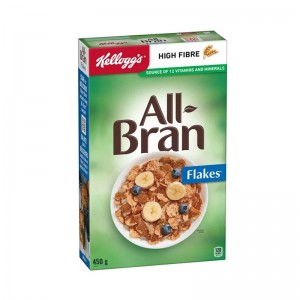KELLOGS CEREAL ALL BRAN FLAKES 450GM