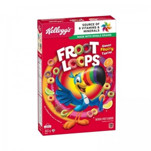 KELLOGGS CEREAL FROOT LOOPS 300GM
