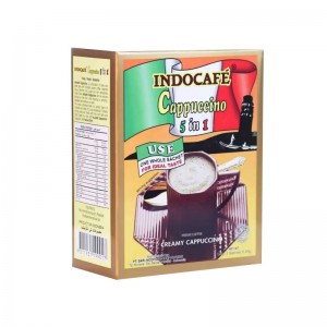 INDOCAFE COFFEE CAPPUCCINO 5IN1 120GM