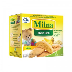 MILNA BABY RUSK BANANA 130GM