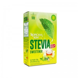TROPICANA SLIM STEVIA SWEETNER 50`S