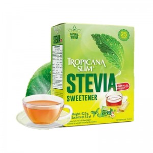 TROPICANA SLIM STEVIA SWEETNER 25`S