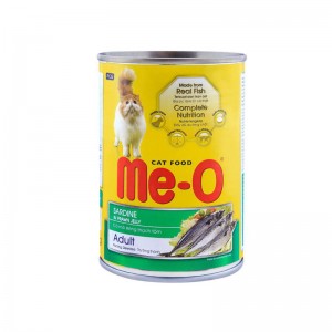 ME-O CAT FOOD SARDINE 400GM TIN