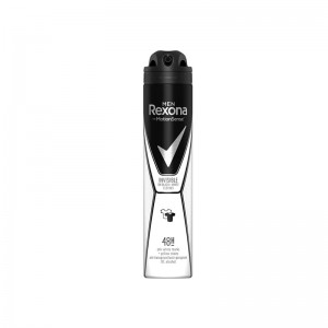 REXONA MEN BODY SPRAY INVISIBLE BLACK & WHITE 200ML