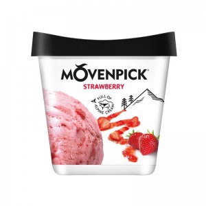 MOVENPICK ICE CREAM STRAWBERRY 500ML