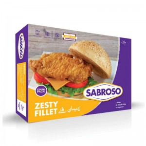SABROSO CHICKEN ZESTY FILLET 550GM