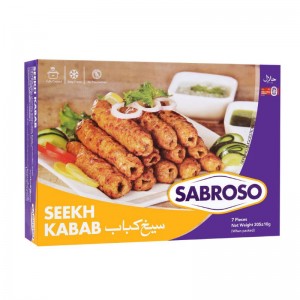 SABROSO CHICKEN SEEKH KABAB 205GM