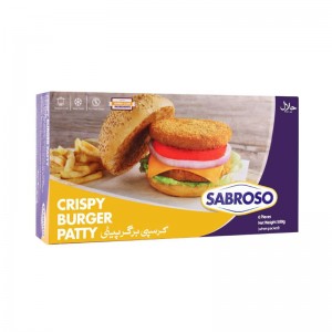 SABROSO CHICKEN CRISPY BURGER PATTY 500GM