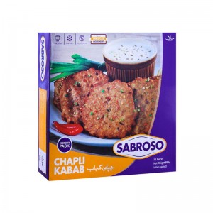 SABROSO CHICKEN CHAPLI KABAB 740GM